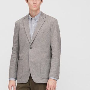 Uniqlo gray men’s comfort jacket blazer